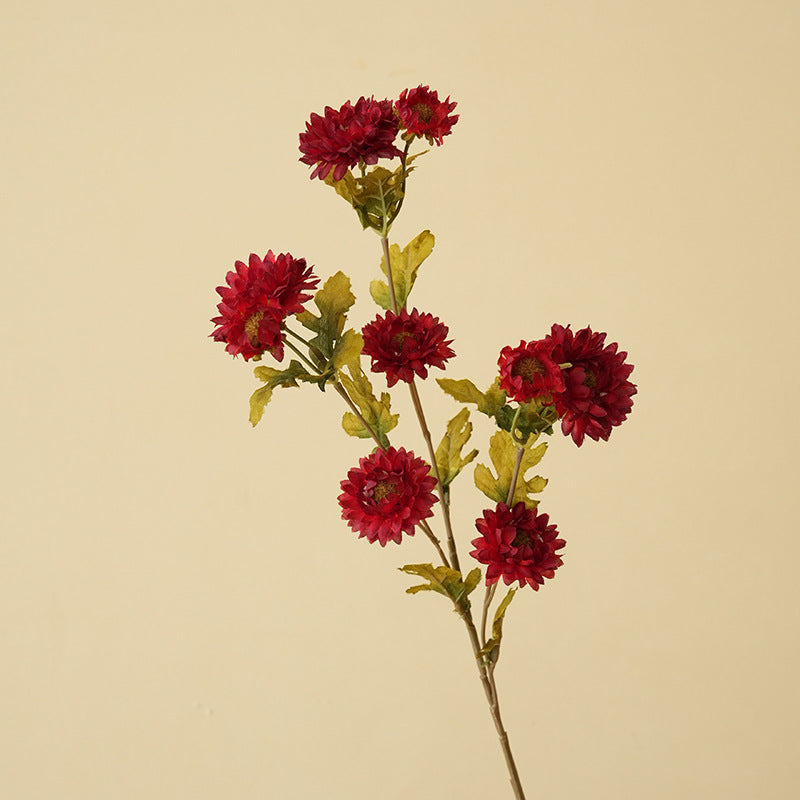 54 cm künstliche Gänseblümchen Busch mit 8 Blüten, Seide, modernes Design, für Zuhause, Innendekoration
