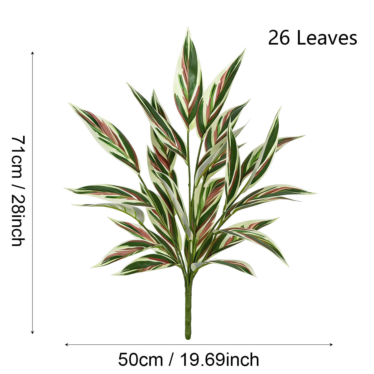 Künstliche Sansevieria-Pflanze, 63 cm, moderne Dekoration für Zuhause, Büro und Gewerbe