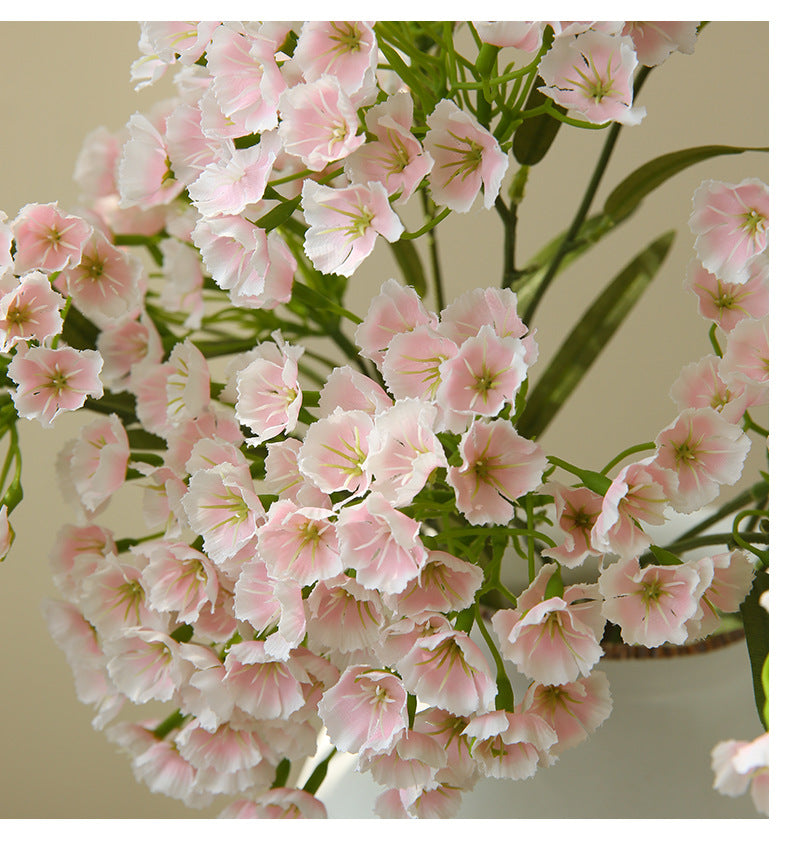 Künstliche Nelke, Single Stem mit 3 Blüten, 72 cm, Seidenstoff, modern, für Hochzeit, Dekoration, Innenraum