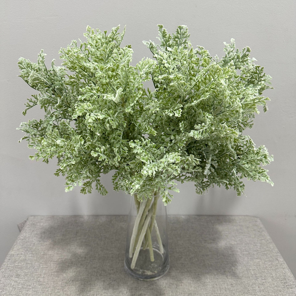 Künstliche Silberblatt-Pflanze, 60 cm hoch, aus Kunststoff, für Hochzeiten, Innen- und Außendekoration