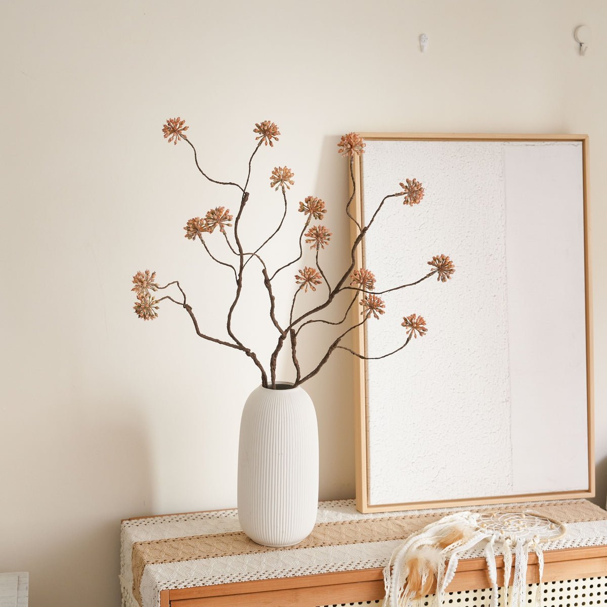 Künstliche Beerenzweige, 73,5 cm, PE/PVC, moderne Deko für Hochzeit, Hotel und Wohnraum