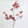 Kunstzweig Hängeglocke (Enkianthus), 1 Bush mit Herbstfarbverlauf, Stoffmaterial, für Wohnzimmer, Hotel & Schaufenster