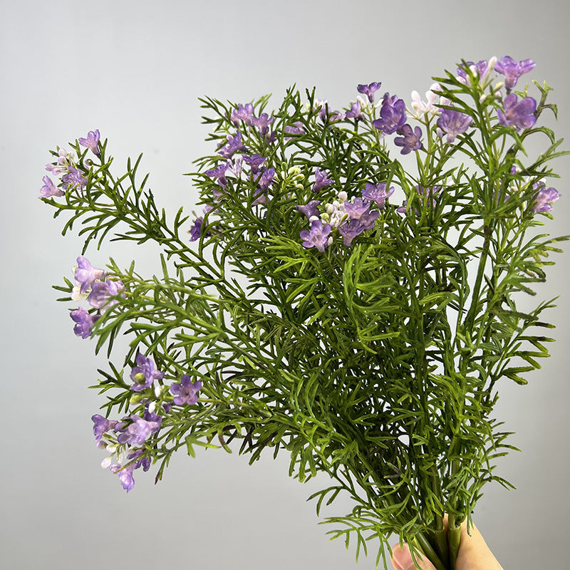 Künstlicher Chrysanthemen-Busch, Kunststoff, Gänseblümchen-Optik, Kamille-Stil, Dekoblumen für Hochzeit, Zuhause und Terrasse