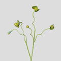Künstliche Mohnblume, Mohnkapsel-Bündel mit mehreren Köpfen, Kunstseide-Stoff, Hochzeit, Hotel und Heimdeko