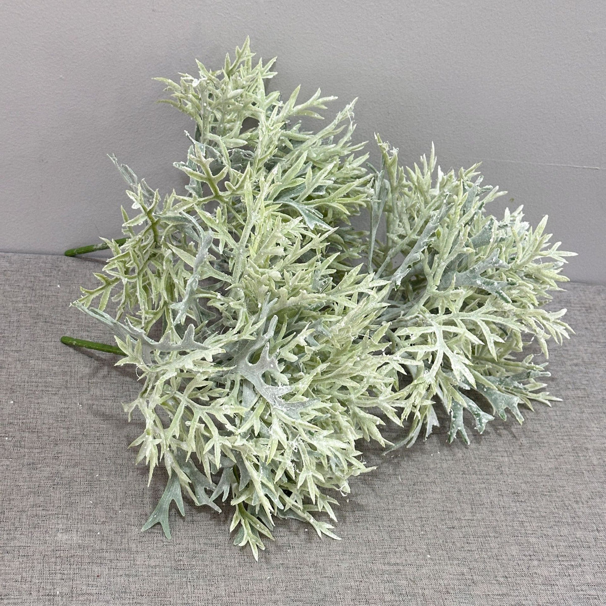 Künstlicher Geweihfarn (Platycerium), Kunststoff, Bündel mit mehreren Wedeln, 32 cm, für Hochzeit, Deko & Floristik