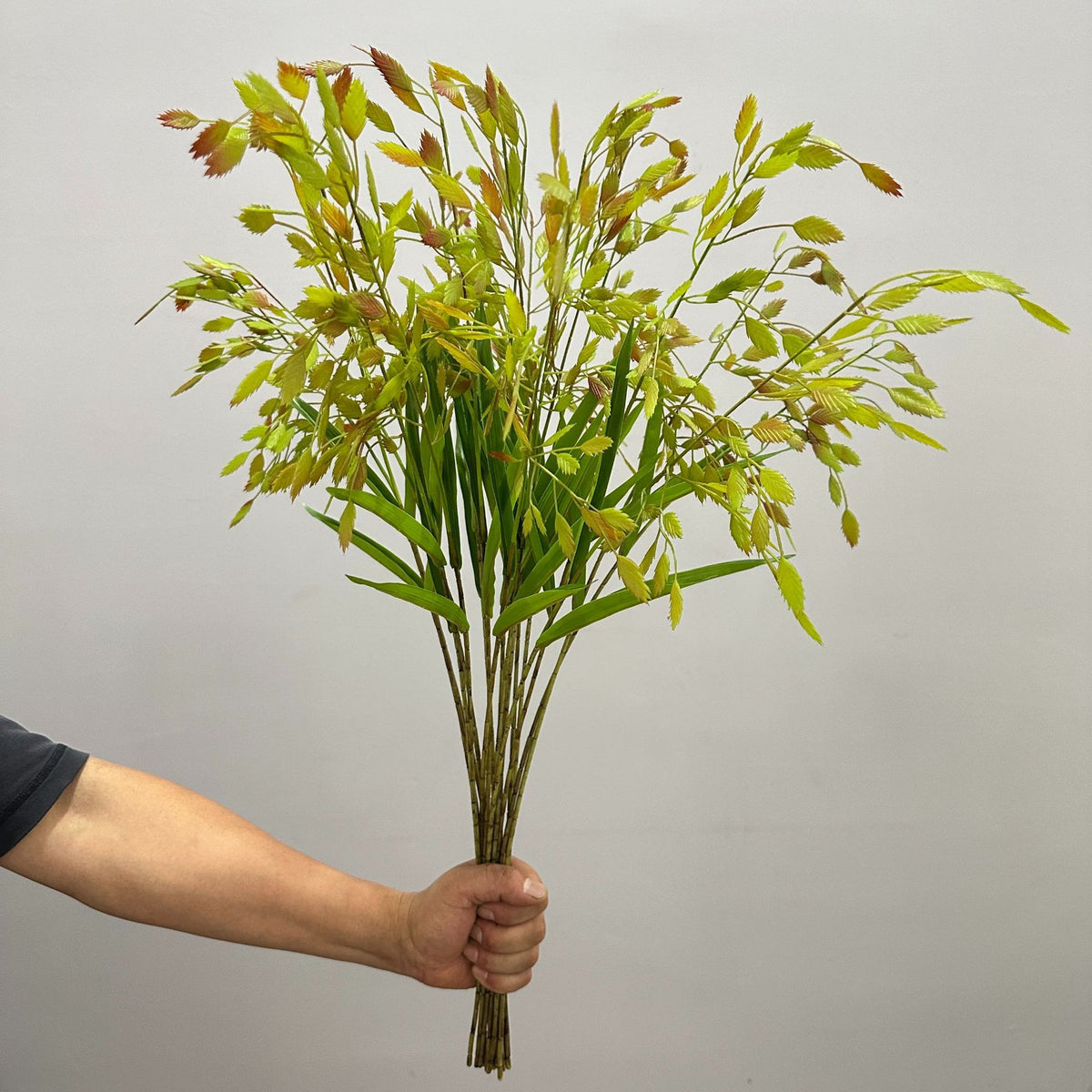Künstliches Pampasgras, Bund mit mehreren Zweigen, Kunststoff (PE/PVC), 72 cm, für Hochzeit, Hotel und Schaufenster