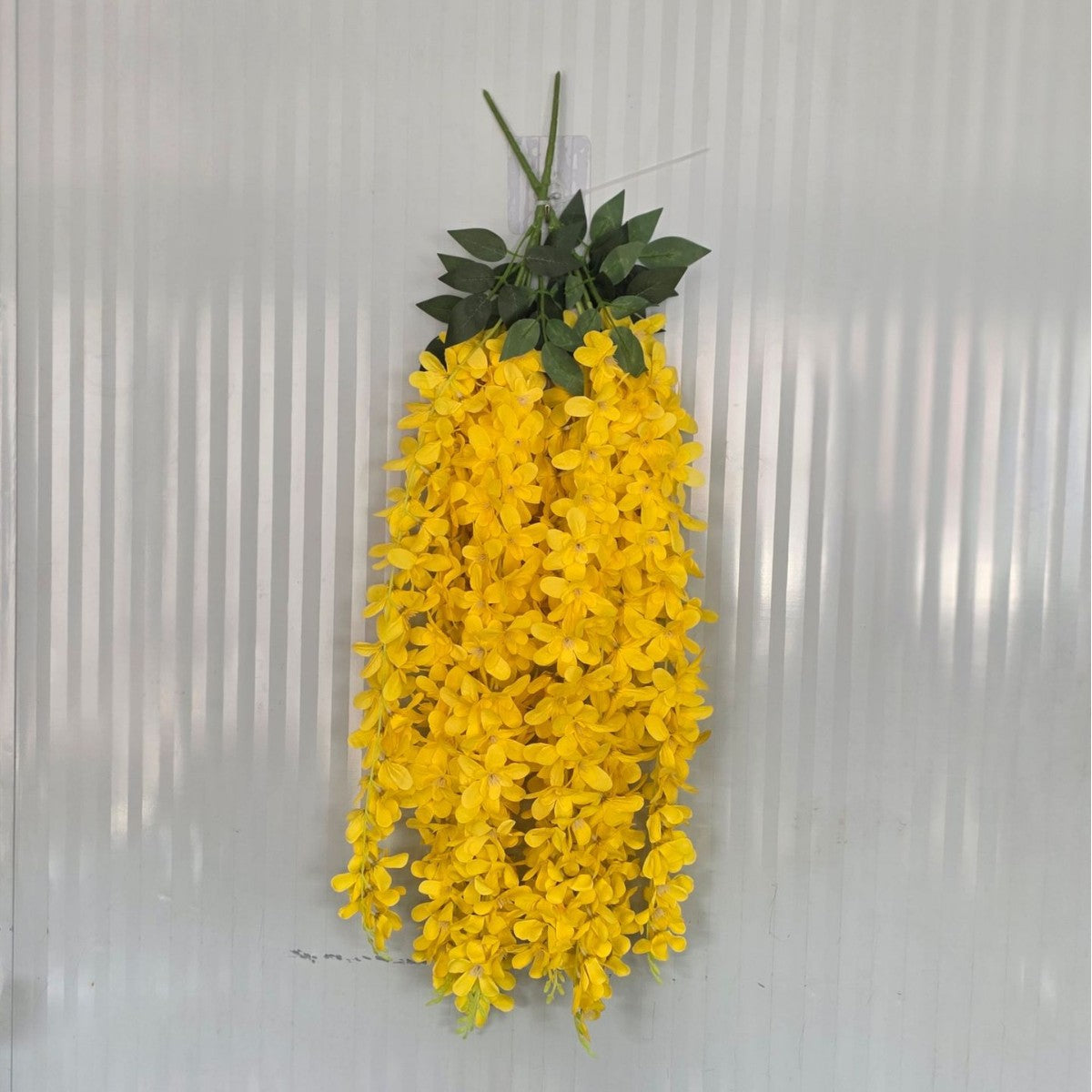 Künstliche Wisteria-Blütengirlande, 85 cm, Plastik, für Hochzeitsdeko und Inneneinrichtung
