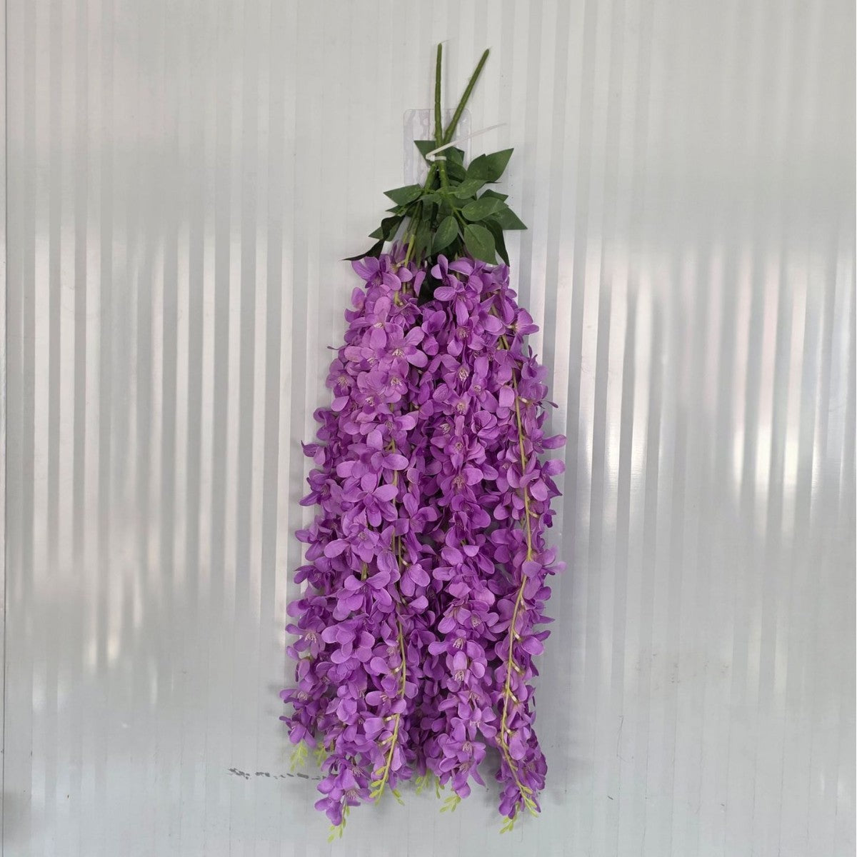 Künstliche Wisteria-Blütengirlande, 85 cm, Plastik, für Hochzeitsdeko und Inneneinrichtung