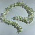 Künstliche Glyzinien-Girlande, 150 cm, Seidenstoff, 168 Blüten, für Hochzeit, Outdoor und Innenraum