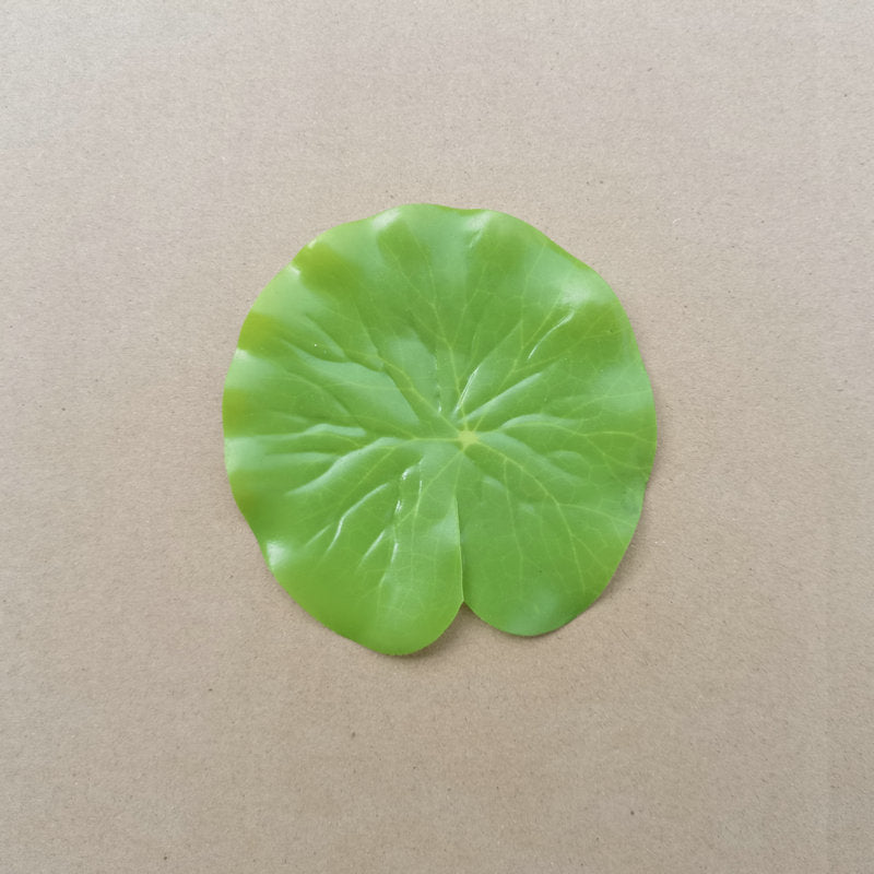 Künstliche Seerosenblatt-Deko, Einzelnes Blatt, 40 cm, UV-beständig, für Garten und Innenraum