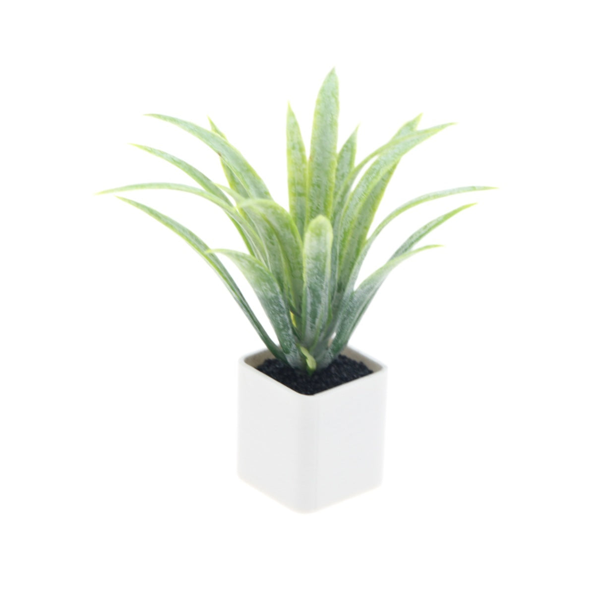 Mini-Deko-Ananas aus Kunststoff, 7 cm Topf, 6 cm Höhe, für Innendekoration, Modellbau und Dioramen