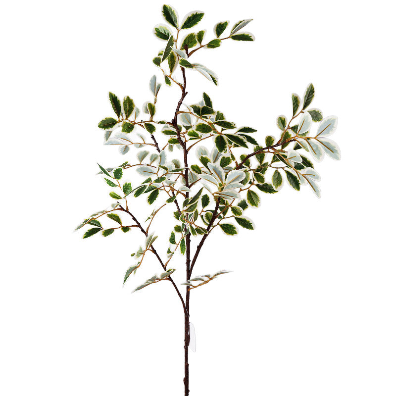 Künstlicher Herbstfarbener Dattelblatt-Zweig, 105 cm, 4 Verzweigungen, für Floristik & Innenraumgestaltung