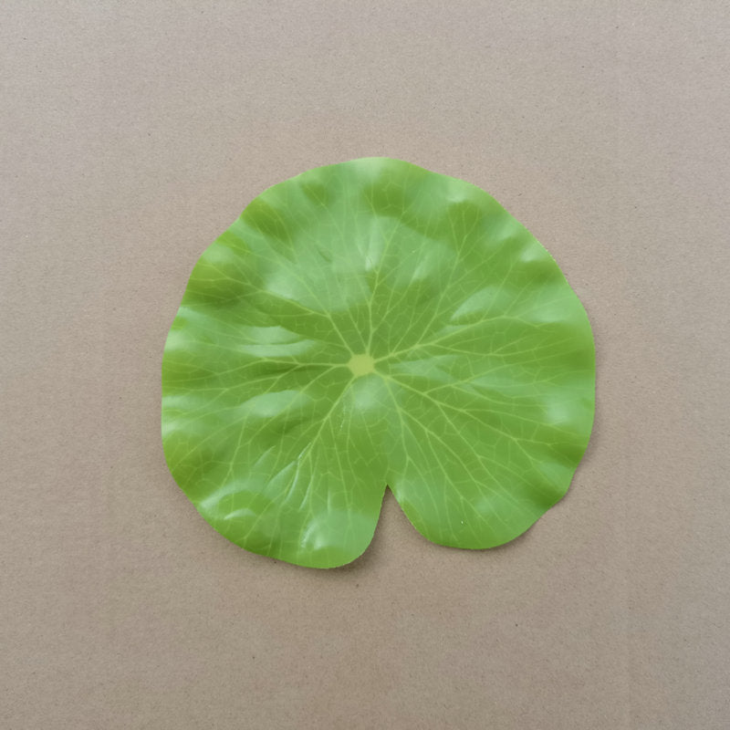 Künstliche Seerosenblatt-Deko, Einzelnes Blatt, 40 cm, UV-beständig, für Garten und Innenraum