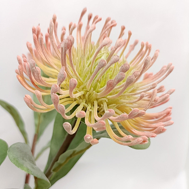 Künstliche Chrysantheme, Einzelstiel, 58 cm, PE/PVC, für Innendekoration, Hotel und Gewerbe