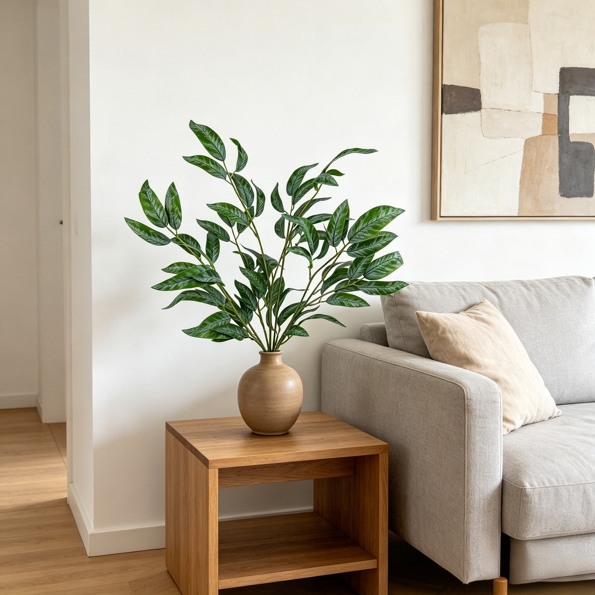 Künstliche Sansevieria-Pflanze, 63 cm, moderne Dekoration für Zuhause, Büro und Gewerbe