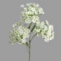 Künstliche Nelke, Single Stem mit 3 Blüten, 72 cm, Seidenstoff, modern, für Hochzeit, Dekoration, Innenraum