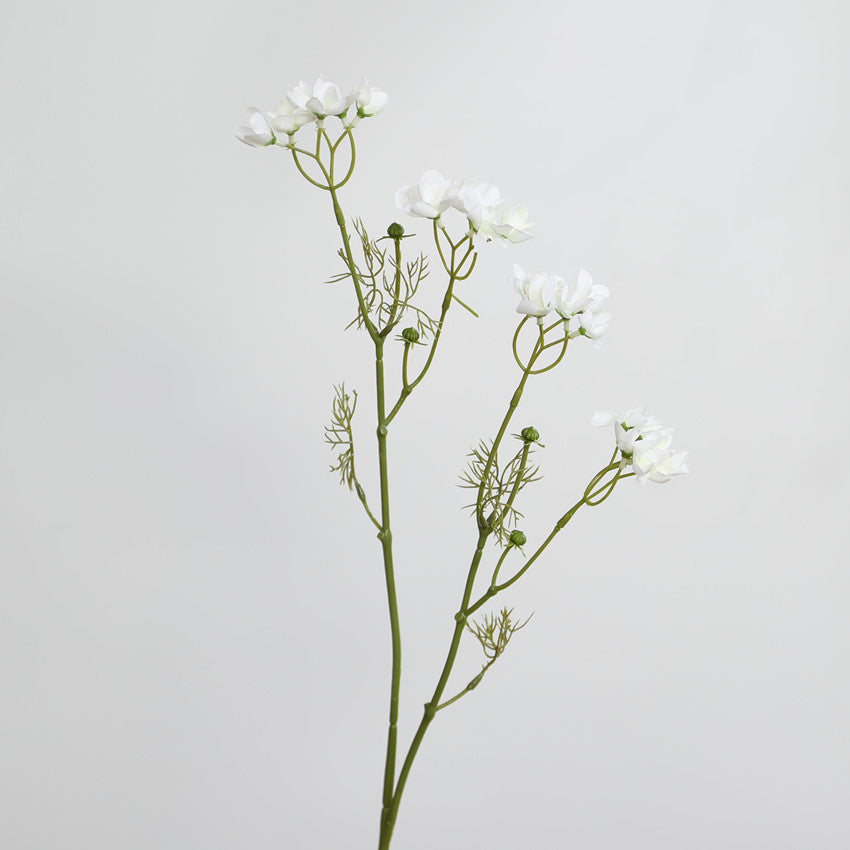 Künstliche Rittersporn-Blütenbusch, 55 cm, Plastik, für Hochzeiten, Zuhause und Dekoration