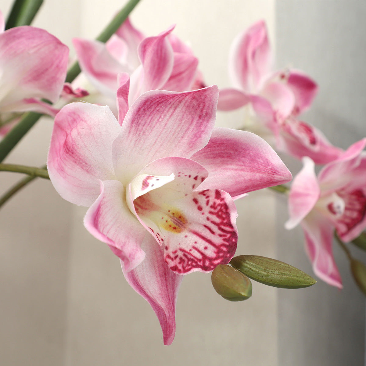 Künstliche Magnolie, 73 cm, Latex, moderne Inneneinrichtung, Hotel, Schaufensterdekoration, Hochzeit