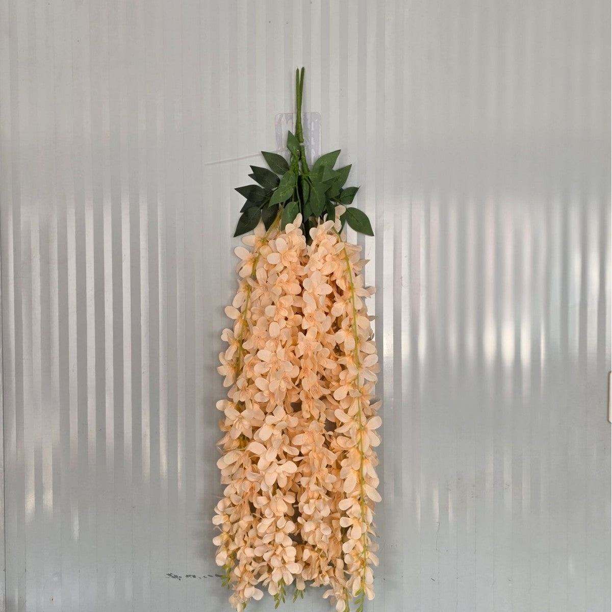 Künstliche Wisteria-Blütengirlande, 85 cm, Plastik, für Hochzeitsdeko und Inneneinrichtung