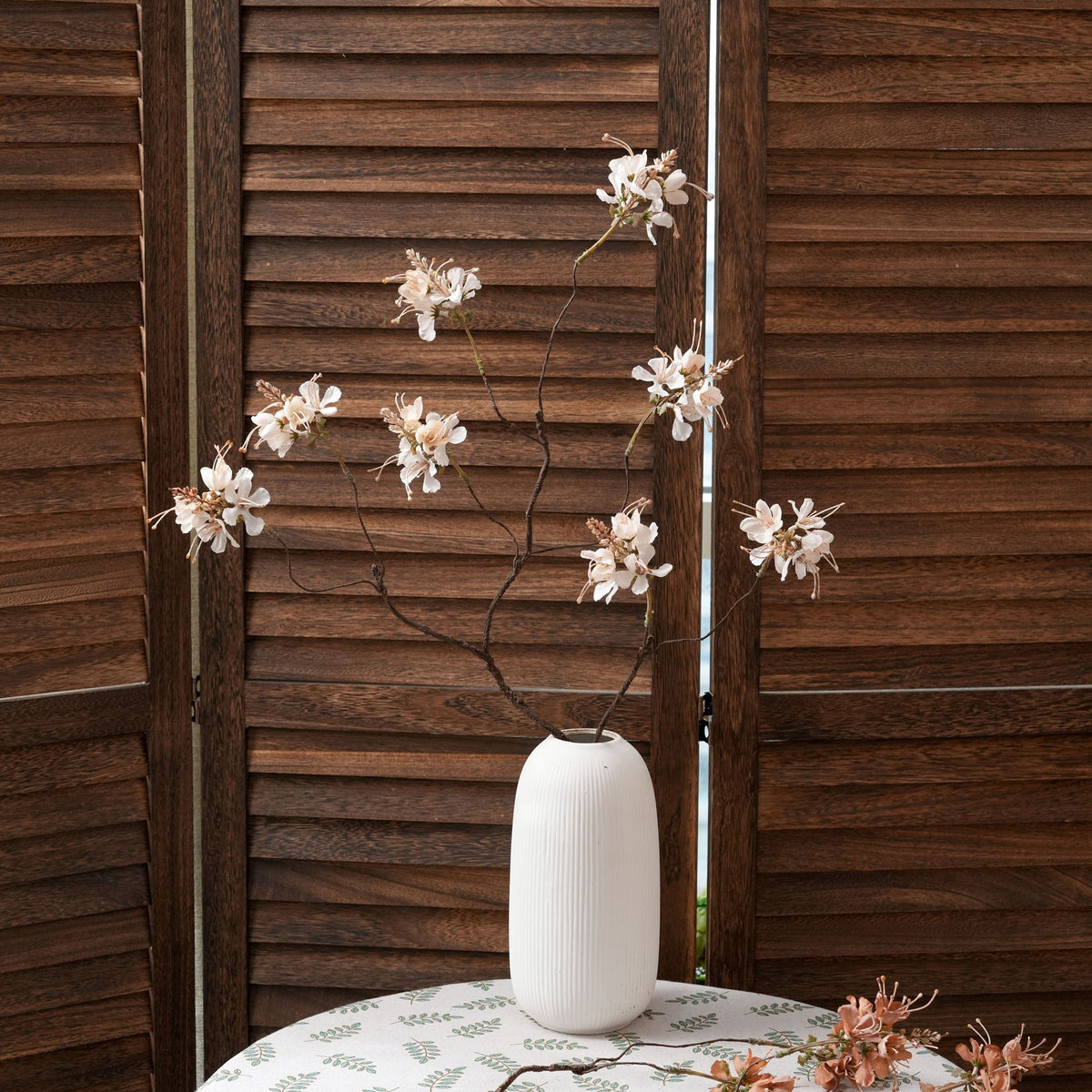 Künstliche Spinnenblume (Cleome), Bush mit mehreren Zweigen, Kunstblume für Hochzeit, Hotel und Dekoration