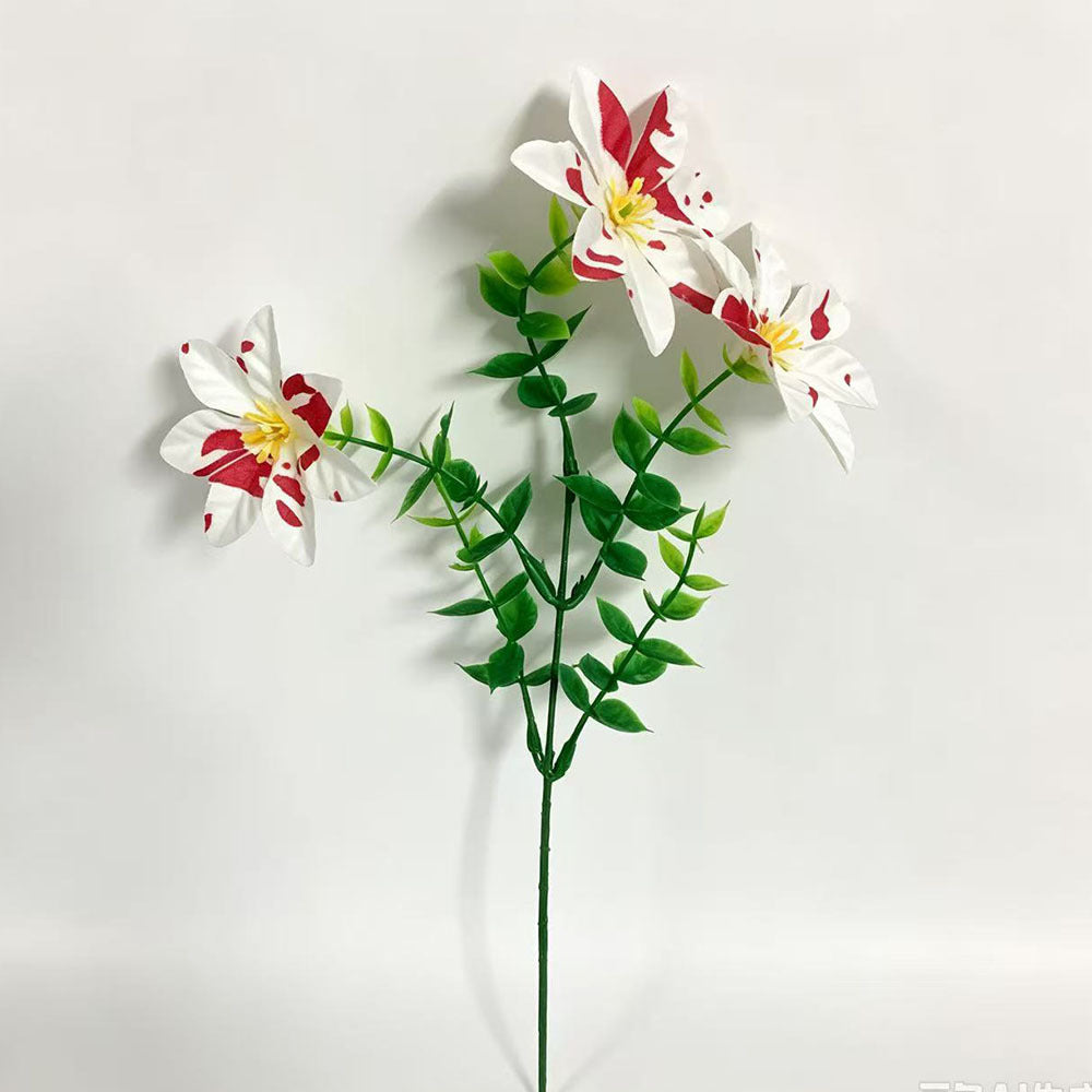 Künstliche Weihnachtsstern-Eukalyptus Einzelstängel, 30 cm, 10er-Pack, PE/PVC, für Hochzeiten, Innendekoration, ganzjähriger Einsatz