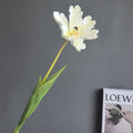 Künstliche Tulpe, Einzelstiel, 68 cm, Retro-Stil, Latex-Material, für Hochzeit, Zuhause und Büro