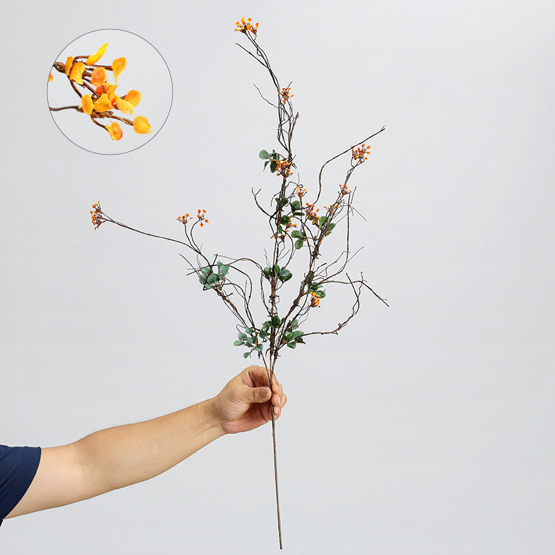 Einzelner Stiel mit 18 Blüten, Schleierkraut, 85 cm, Polyester-Seide, für Zuhause und Gewerbe