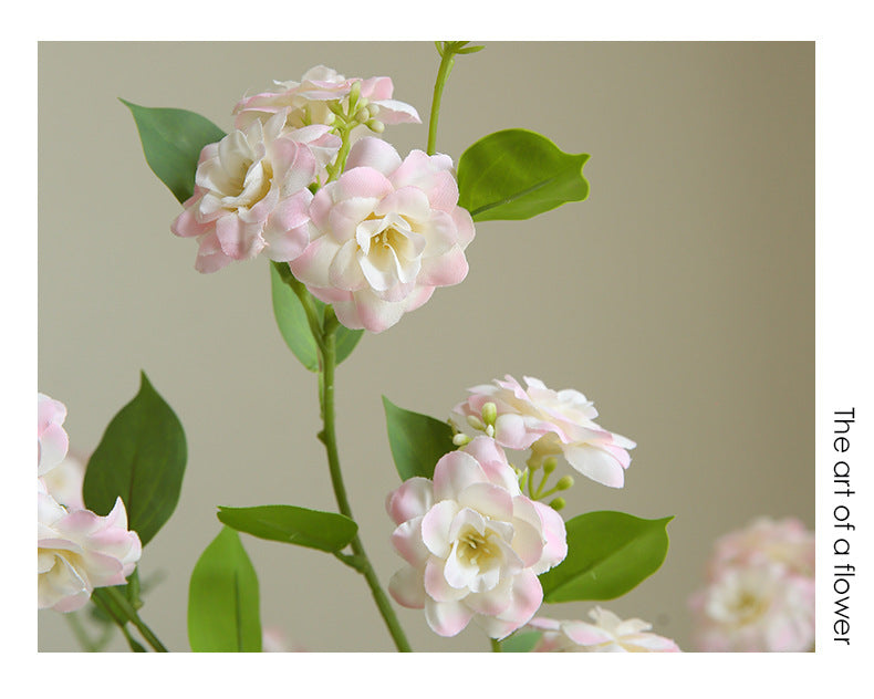 Künstliche Kamelienblüte, 87 cm hohe Seidenblume mit 17 Blüten, Einzelstiel, biegsamer Stiel, für Zuhause, Hotel und Schaufenstergestaltung, 4 Farben
