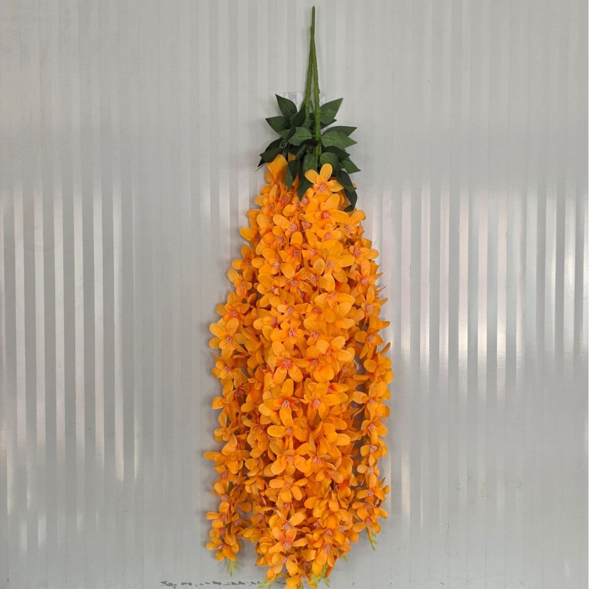 Künstliche Wisteria-Blütengirlande, 85 cm, Plastik, für Hochzeitsdeko und Inneneinrichtung