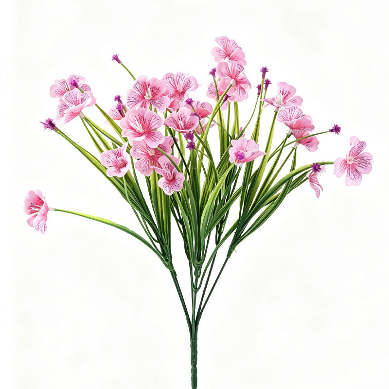 Künstlicher Wassergras-Busch aus Kunststoff, 1 Stück, Kunstpflanze für Hochzeit, Schaufenster und Blumentrog