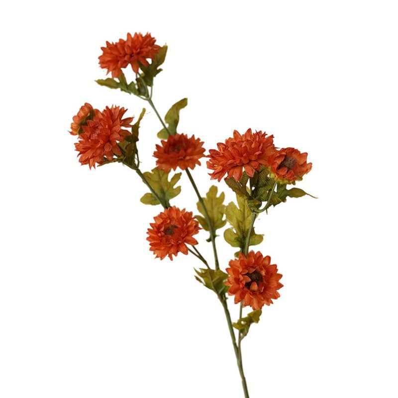 54 cm künstliche Gänseblümchen Busch mit 8 Blüten, Seide, modernes Design, für Zuhause, Innendekoration