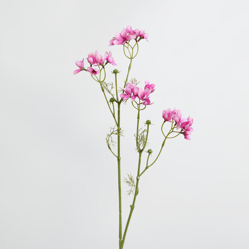 Künstliche Rittersporn-Blütenbusch, 55 cm, Plastik, für Hochzeiten, Zuhause und Dekoration