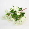 Künstliche Balsamine Blumenstrauß, 40 cm, 14 Blüten, UV-beständig, Innen- und Außenbereich