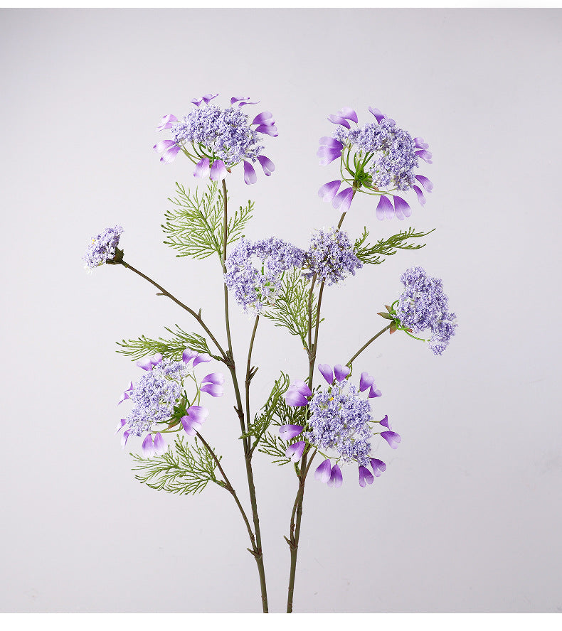Künstliche Seidenblumen: 4-teilige Schneeballblüte & Löwenzahn, 96 cm, für Hochzeit, Dekoration, Inneraum, Einzelstiel, beugbar
