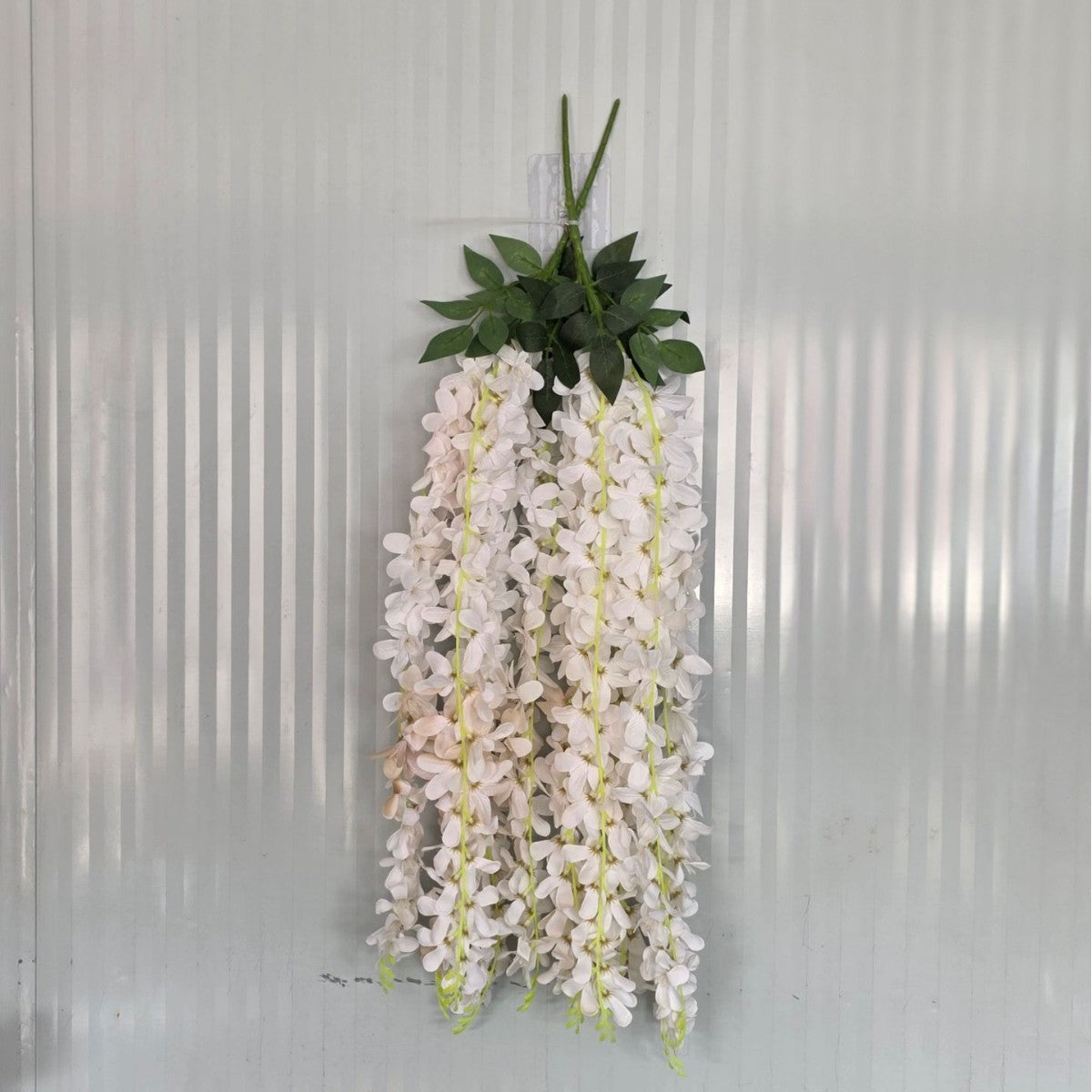 Künstliche Wisteria-Blütengirlande, 85 cm, Plastik, für Hochzeitsdeko und Inneneinrichtung