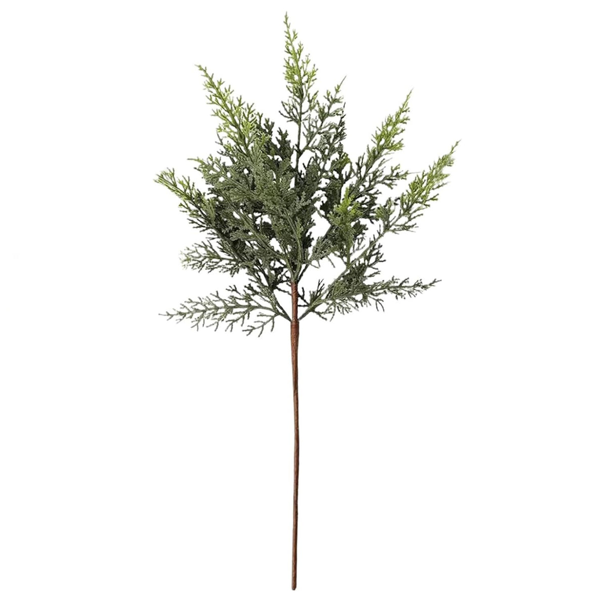 16 künstliche Zedernzweige, je 33 cm, für Deko, Hochzeiten und Weihnachten