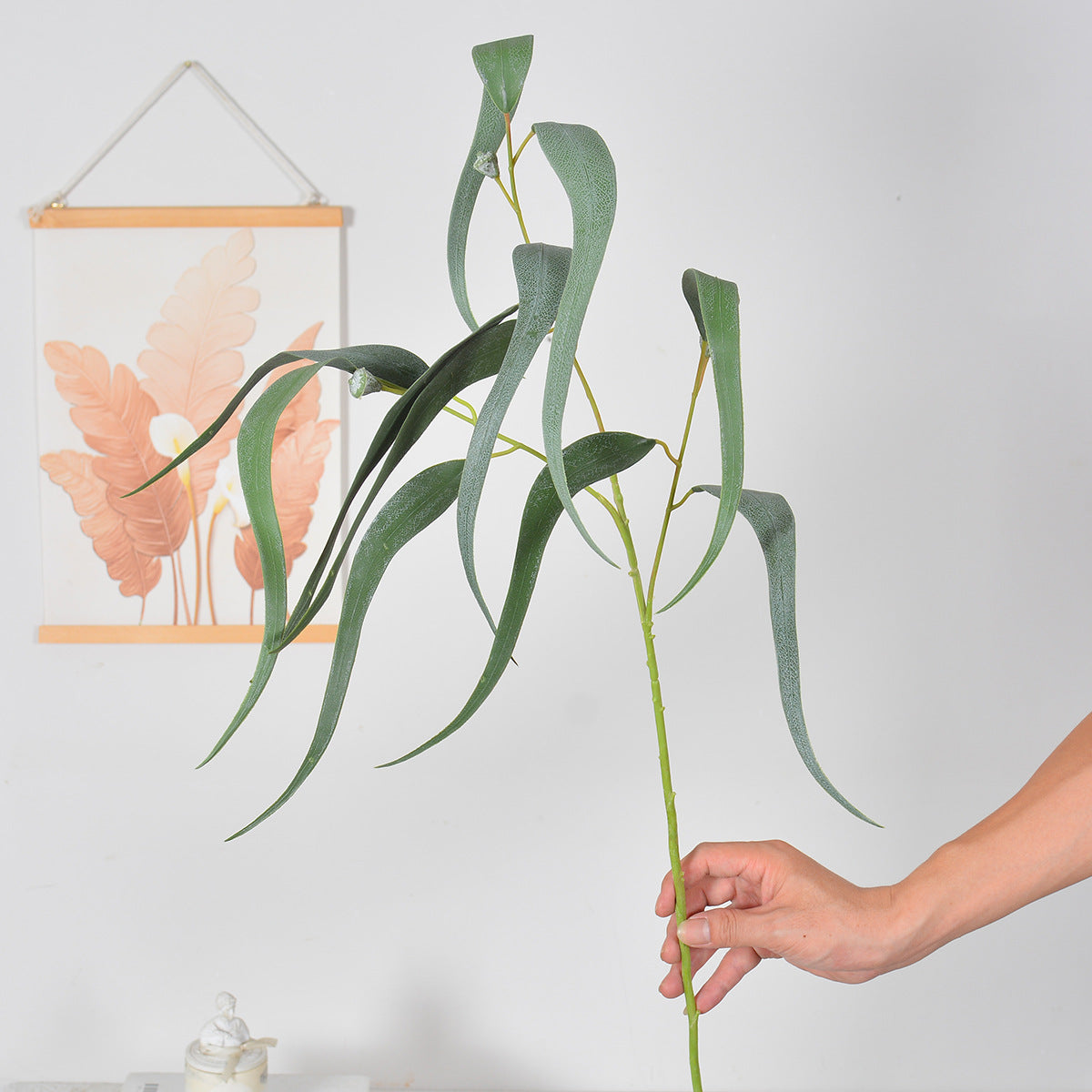 Künstliche Eukalyptus- und Farn-Blumenstrauß, 68 cm, für Hochzeiten, Büro und Wohnraum