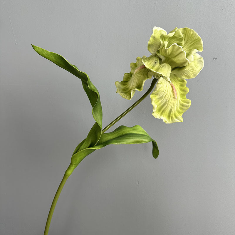 Künstliche Iris aus PU, 64 cm hoch, 15 cm Blütendurchmesser - für Hochzeiten, Büros, Hotels & Wohnaccessoires, 6 Farben