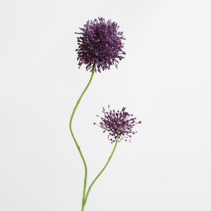 75 cm künstliche Zwiebelblume, 2 Blüten, Dekoration für Hochzeiten, Wohnraum, Hotels, Büros