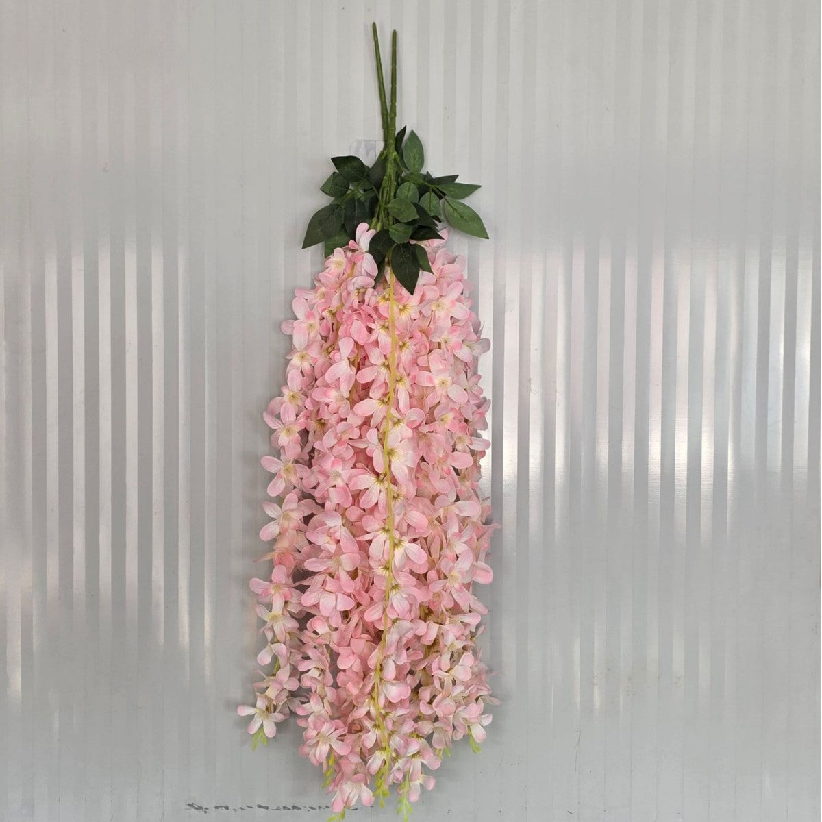 Künstliche Wisteria-Blütengirlande, 85 cm, Plastik, für Hochzeitsdeko und Inneneinrichtung