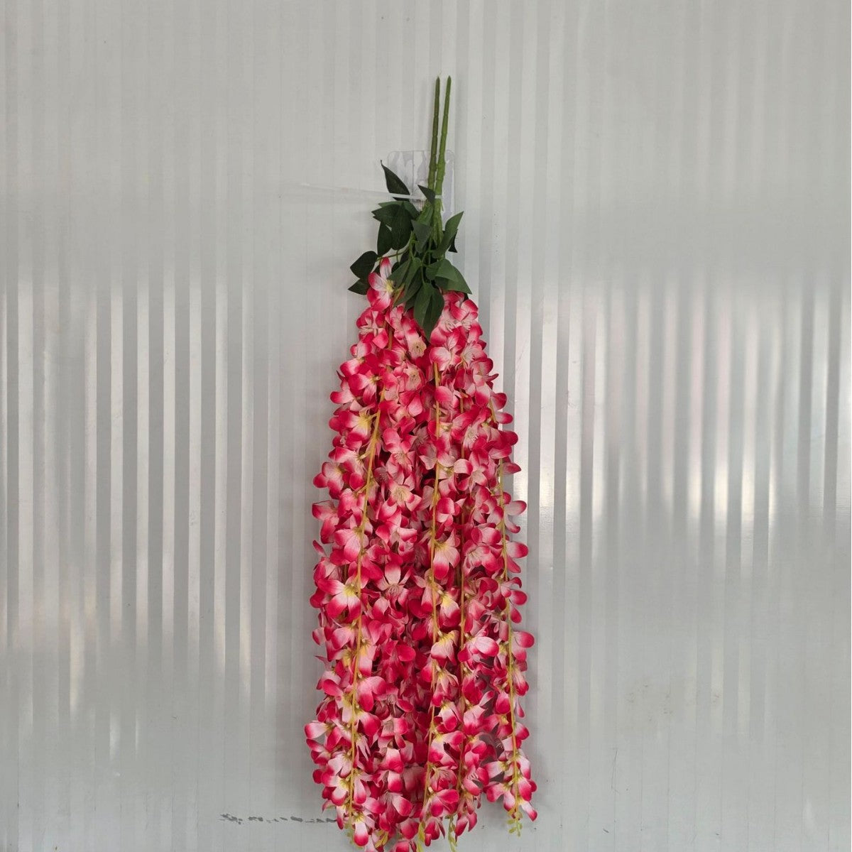 Künstliche Wisteria-Blütengirlande, 85 cm, Plastik, für Hochzeitsdeko und Inneneinrichtung