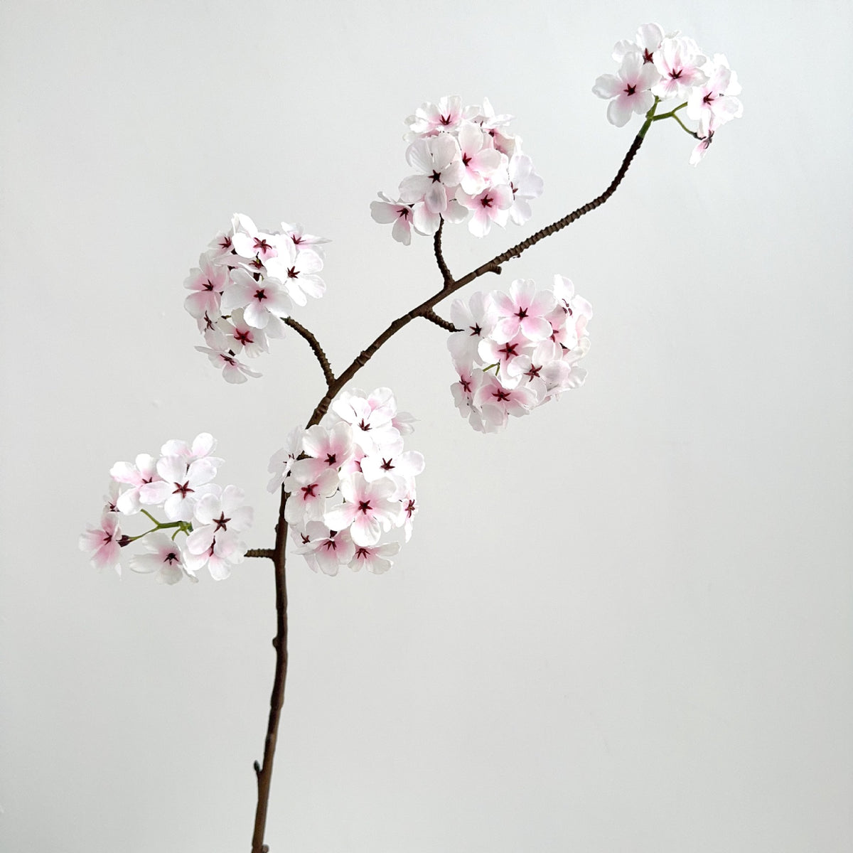 Künstliche Birnenblütenzweige, 6 Blüten, 92 cm hoch, Seidenstoff, für Hochzeit, Dekoration, Innenraum