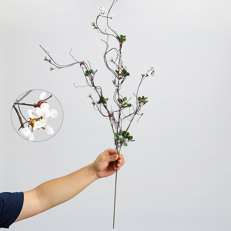 Einzelner Stiel mit 18 Blüten, Schleierkraut, 85 cm, Polyester-Seide, für Zuhause und Gewerbe