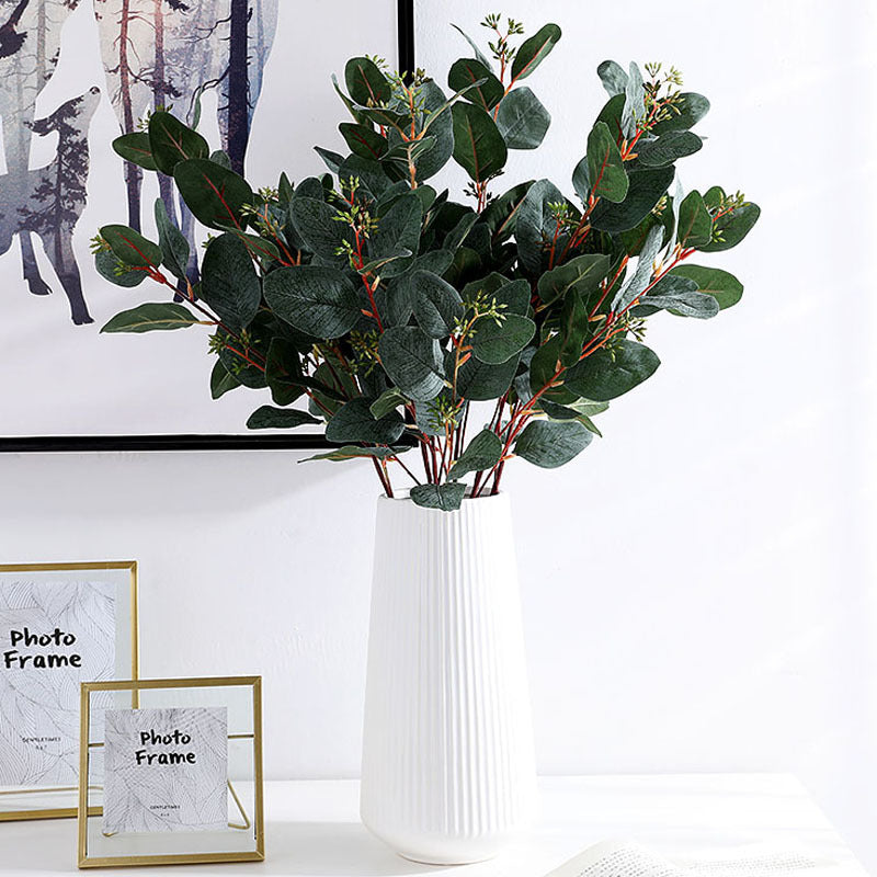 60 cm lange Pappel-Eukalyptus-Zweige – Für Blumenarrangements