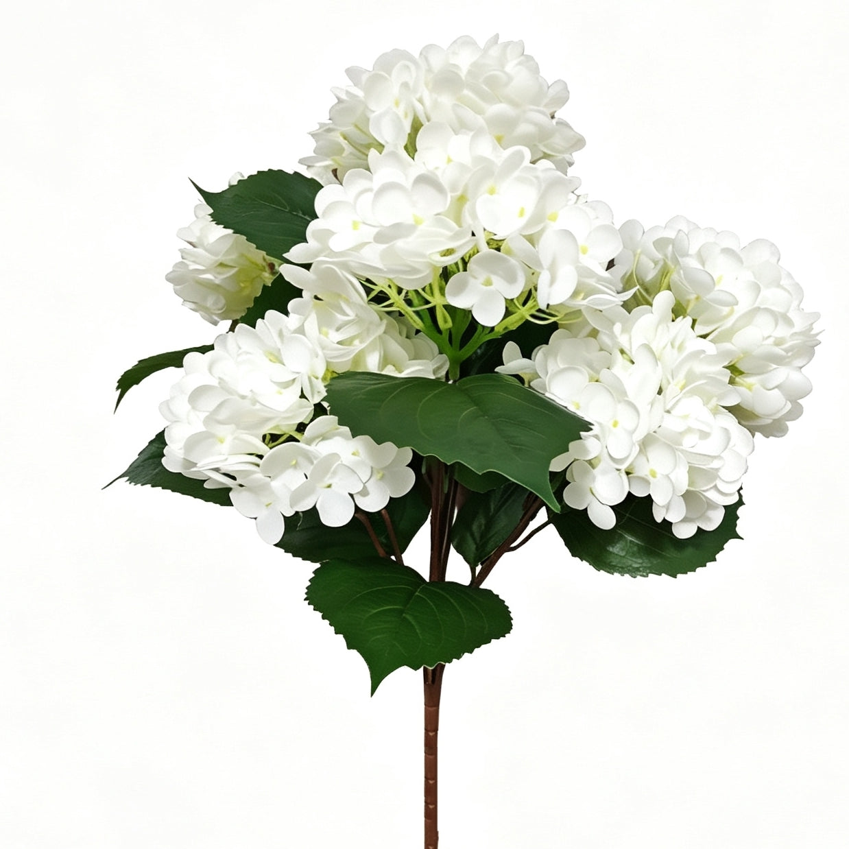 60cm Real Touch Hortensie UV-resistent – Künstliche Blume für Außenbereich