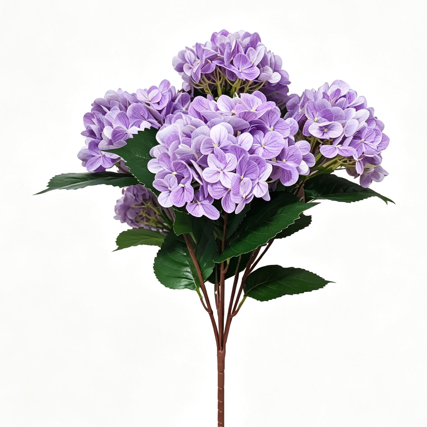 60cm Real Touch Hortensie UV-resistent – Künstliche Blume für Außenbereich