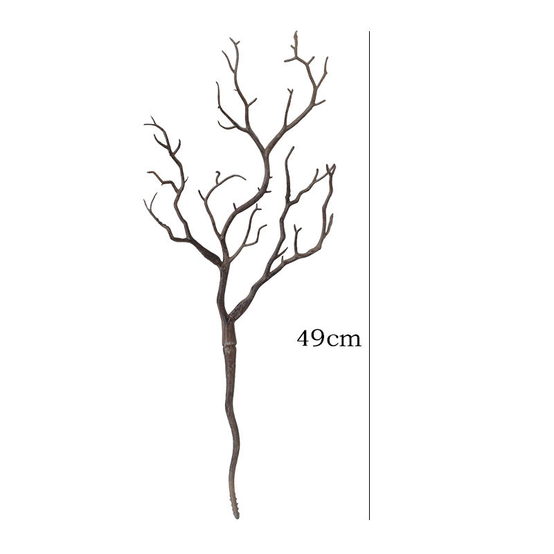 49cm Künstliche Äste & Zweige – Realistische Deko für Weihnachten, Halloween & DIY-Projekte