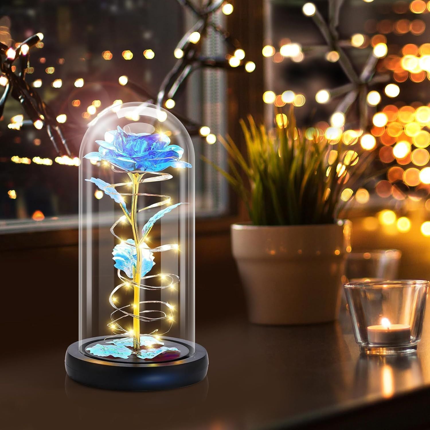 Ewige Rose Idealgeschenk für Frauen – Mama, Freundin, Oma zu Geburtstag, Muttertag, Valentinstag & Weihnachten