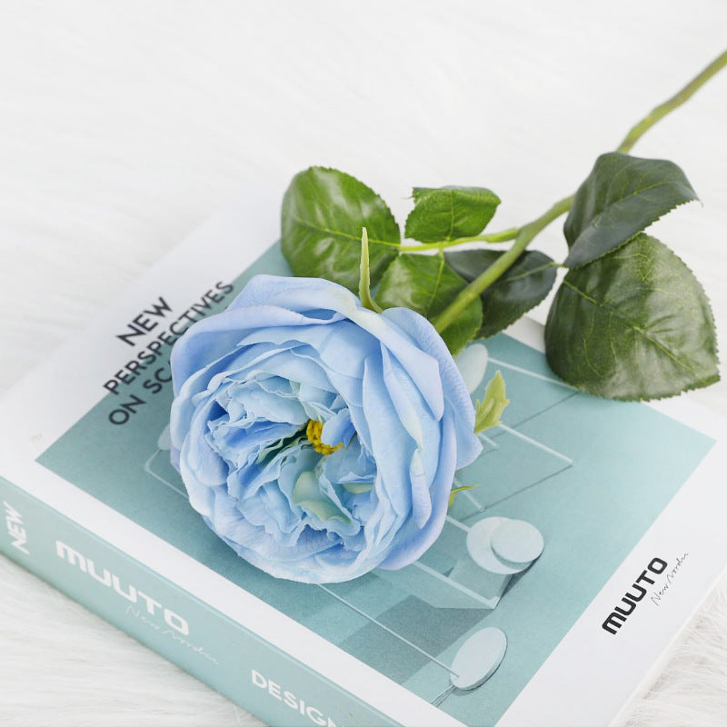 50 cm Maria Theresia Rosen mit Real-Touch-Stielen künstliche Blumen