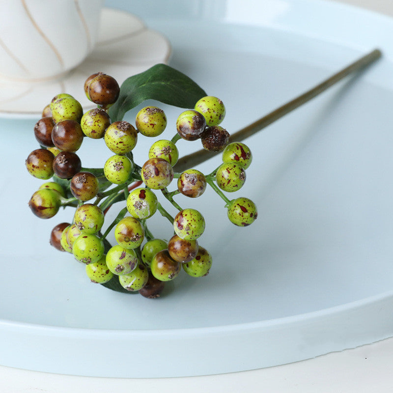 30 cm künstliche Heilige Beeren für Weihnachts- und Hausdekoration